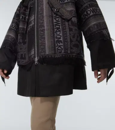 Sacai X Eric Haze jacquard jacket | Thumbnail 3
