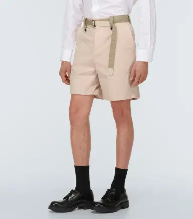 Sacai Cotton chino shorts | Thumbnail 2