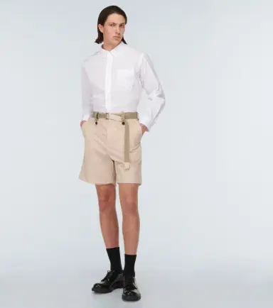 Sacai Cotton chino shorts | Thumbnail 5