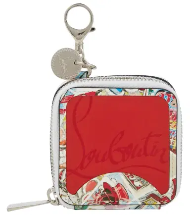 Christian Louboutin Printed leather waste bag holder | Thumbnail 1 Christian Louboutin Printed leather waste bag holder | Thumbnail 1