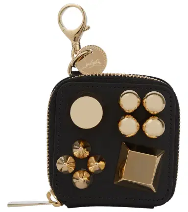 Christian Louboutin Embellished leather waste bag holder | Thumbnail 1 Christian Louboutin Embellished leather waste bag holder | Thumbnail 1