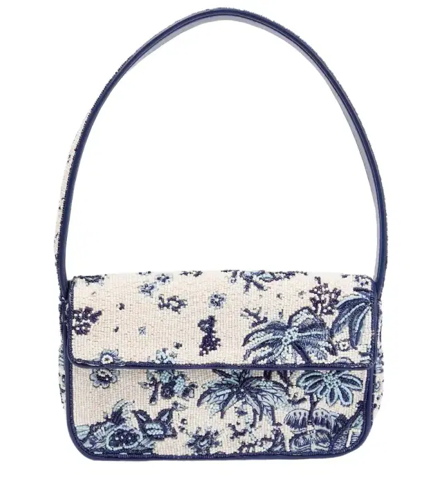 Tommy beaded shoulder bag