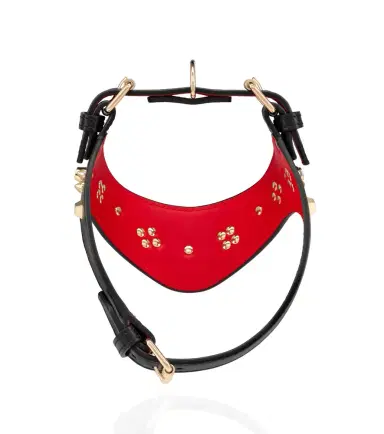 Christian Louboutin Loubiharness S embellished leather dog harness | Thumbnail 2