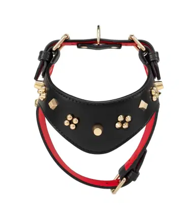 Christian Louboutin Loubiharness S embellished leather dog harness | Thumbnail 1