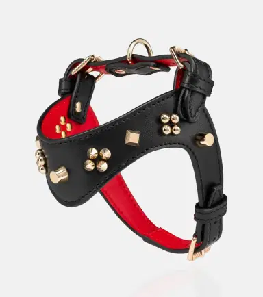 Christian Louboutin Loubiharness XS embellished leather dog harness | Thumbnail 3