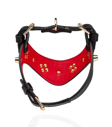 Christian Louboutin Loubiharness XS embellished leather dog harness | Thumbnail 4