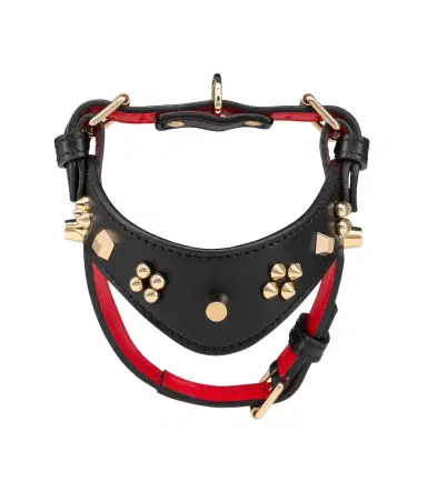 Christian Louboutin Loubiharness XS embellished leather dog harness | Thumbnail 1