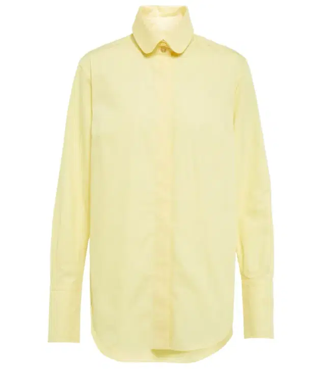 Patou Oversized cotton poplin shirt