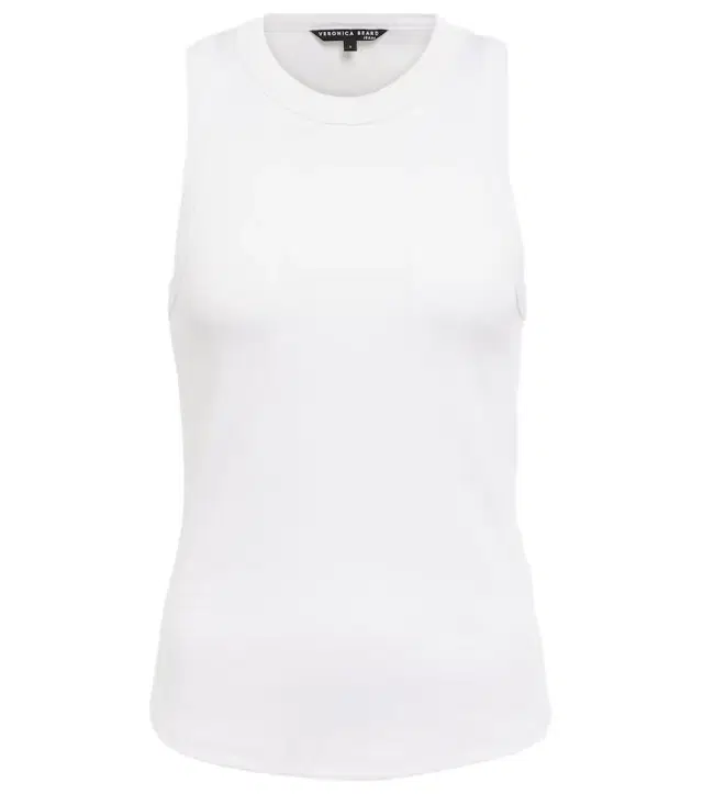 Veronica Beard Jordyn cotton jersey tank top