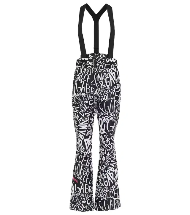 Dolce & Gabbana Logo-print ski salopettes
