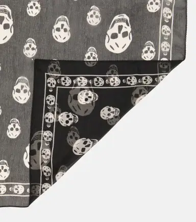 Alexander McQueen Skull silk scarf | Thumbnail 2