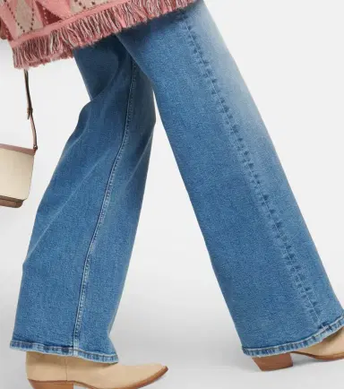 Re/Done '70s high-rise wide jeans | Thumbnail 6 Re/Done '70s high-rise wide jeans | Thumbnail 6