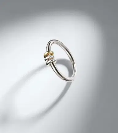 Spinelli Kilcollin Sirius sterling silver and 18kt gold ring | Thumbnail 4
