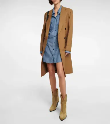 Isabel Marant Leyane suede mid-calf cowboy boots | Thumbnail 6
