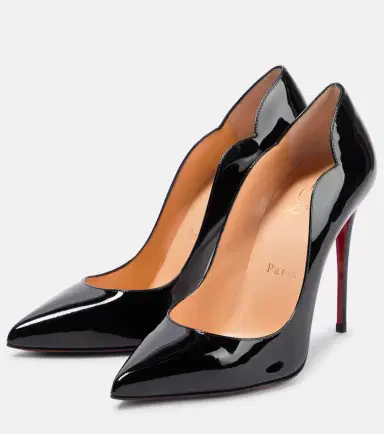 Christian Louboutin Hot Chick 100 patent leather pumps | Thumbnail 3
