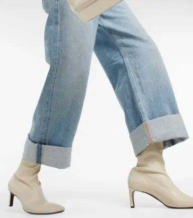 Citizens of Humanity Ayla mid-rise cropped wide-leg jeans | Thumbnail 4