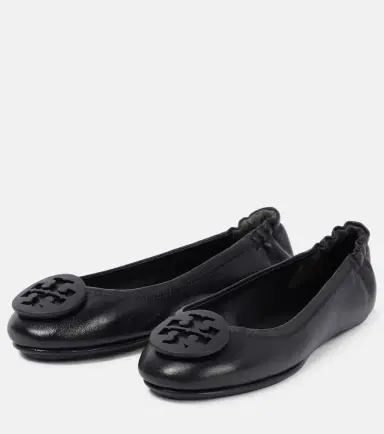Tory Burch Minnie leather ballet flats | Thumbnail 2