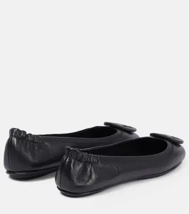 Tory Burch Minnie leather ballet flats | Thumbnail 3