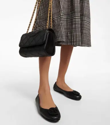 Tory Burch Minnie leather ballet flats | Thumbnail 5