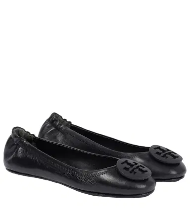 Tory Burch Minnie leather ballet flats | Thumbnail 1