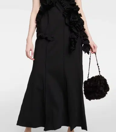 Dries Van Noten Ruffle-trimmed cotton jersey maxi dress | Thumbnail 2