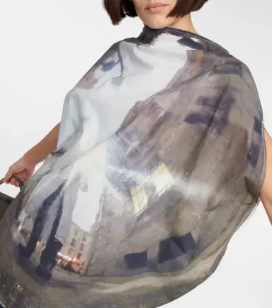 MM6 MAISON MARGIELA Printed cotton top | Thumbnail 2