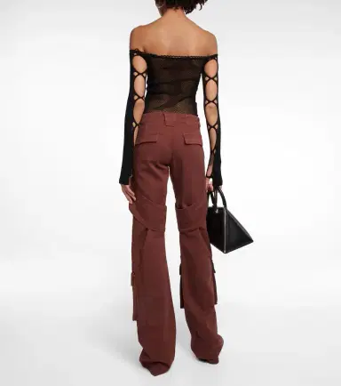 BLUMARINE Cotton canvas cargo pants | Thumbnail 2
