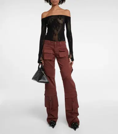BLUMARINE Cotton canvas cargo pants | Thumbnail 4