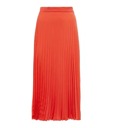 MM6 MAISON MARGIELA Pleated crêpe midi skirt | Thumbnail 1
