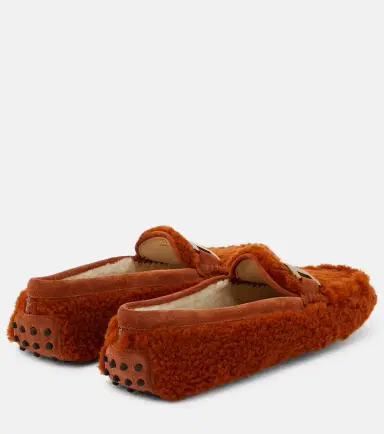 Tod's Embellished shearling loafers | Thumbnail 3 Tod's Embellished shearling loafers | Thumbnail 3