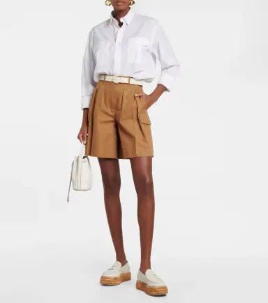 Tod's Leather and raffia platform loafers | Thumbnail 2