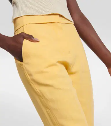 Jacquemus Le Pantalon Tibau linen-blend pants | Thumbnail 4 Jacquemus Le Pantalon Tibau linen-blend pants | Thumbnail 4