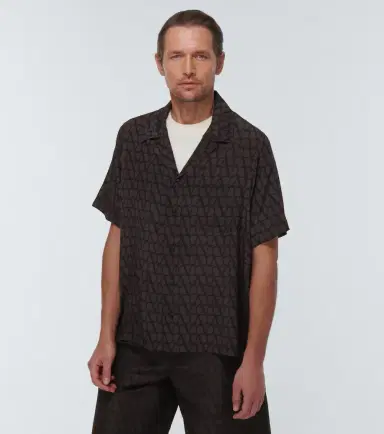 Valentino Toile Iconographe silk shirt | Thumbnail 4