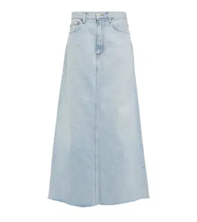 Agolde Hilla denim maxi skirt | Thumbnail 1