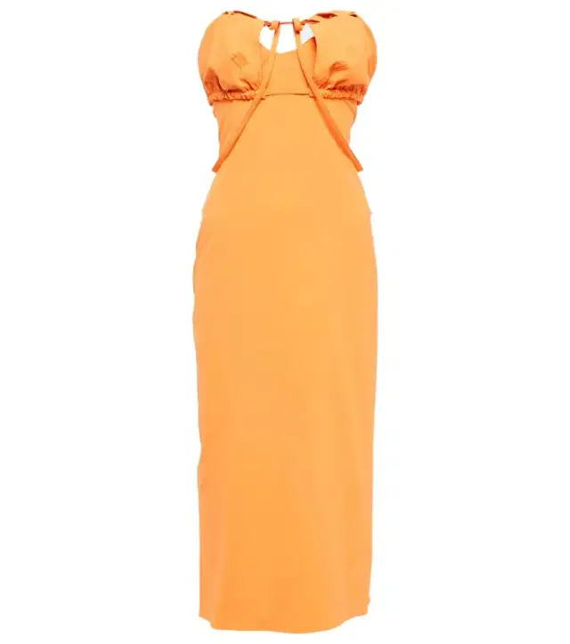 Jacquemus La Robe Bikini cotton-blend midi dress