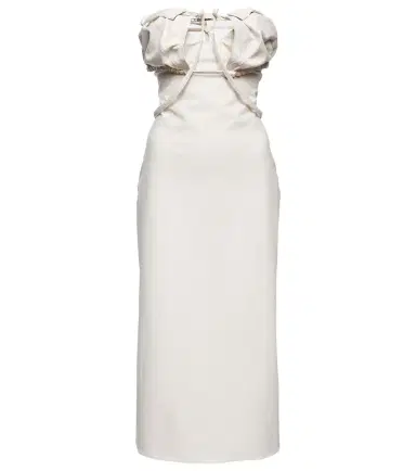 Jacquemus La Robe Bikini cotton-blend midi dress | Thumbnail 1