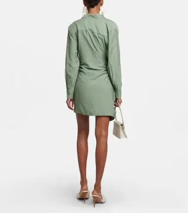 Jacquemus La Robe Bahia tie-detail minidress | Thumbnail 5