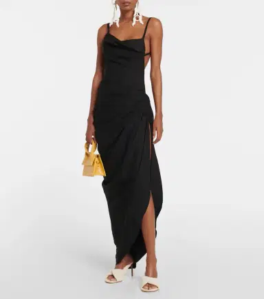 Jacquemus La Robe Saudade voile maxi dress | Thumbnail 3 Jacquemus La Robe Saudade voile maxi dress | Thumbnail 3