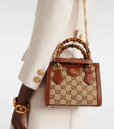 Gucci Diana Mini GG canvas tote bag | Thumbnail 4