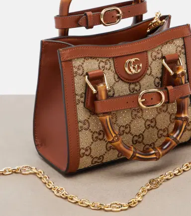 Gucci Diana Mini GG canvas tote bag | Thumbnail 6