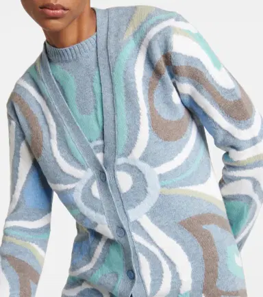 Pucci x Fusalp intarsia wool cardigan | Thumbnail 4