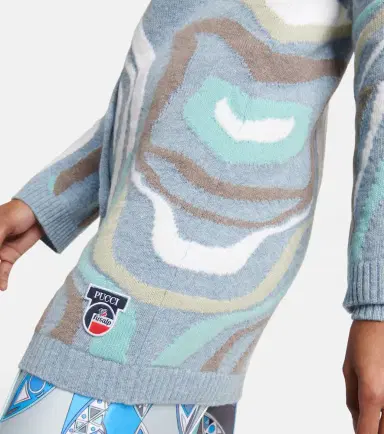 Pucci x Fusalp intarsia wool cardigan | Thumbnail 5