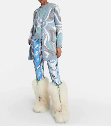 Pucci x Fusalp intarsia wool cardigan | Thumbnail 6