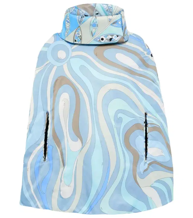 Pucci x Fusalp Marmo poncho
