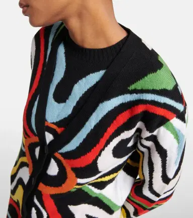 Pucci x Fusalp intarsia wool cardigan | Thumbnail 2