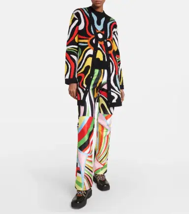 Pucci x Fusalp intarsia wool cardigan | Thumbnail 4