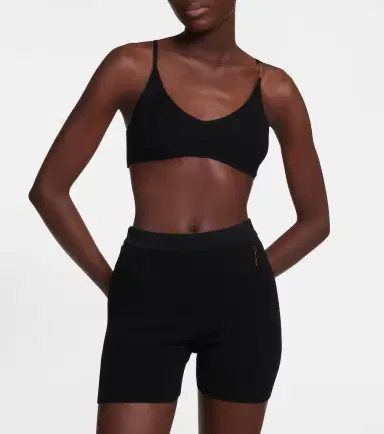 Jacquemus Le Short Pralu ribbed-knit shorts | Thumbnail 2