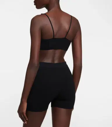 Jacquemus Le Short Pralu ribbed-knit shorts | Thumbnail 4