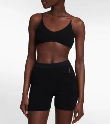 Jacquemus Le Bandeau Pralu ribbed-knit crop top | Thumbnail 3
