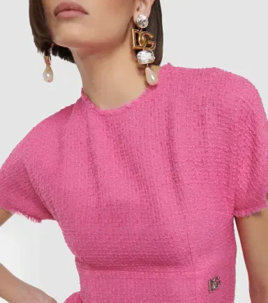 Dolce & Gabbana Wool-blend minidress | Thumbnail 5